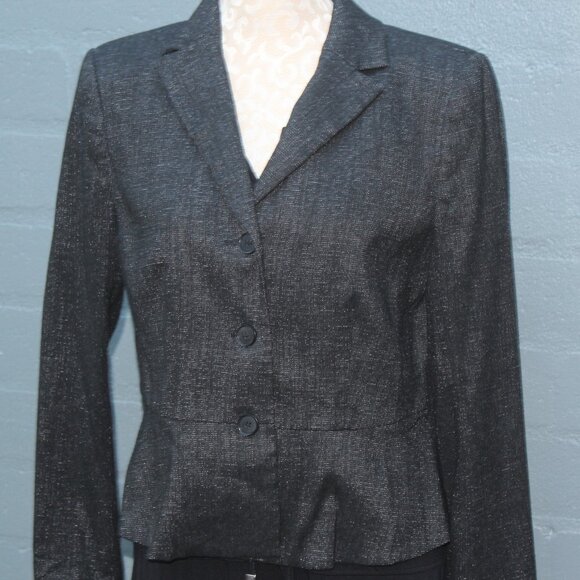 Ann Taylor jacket blazer black size 6 - Picture 1 of 11